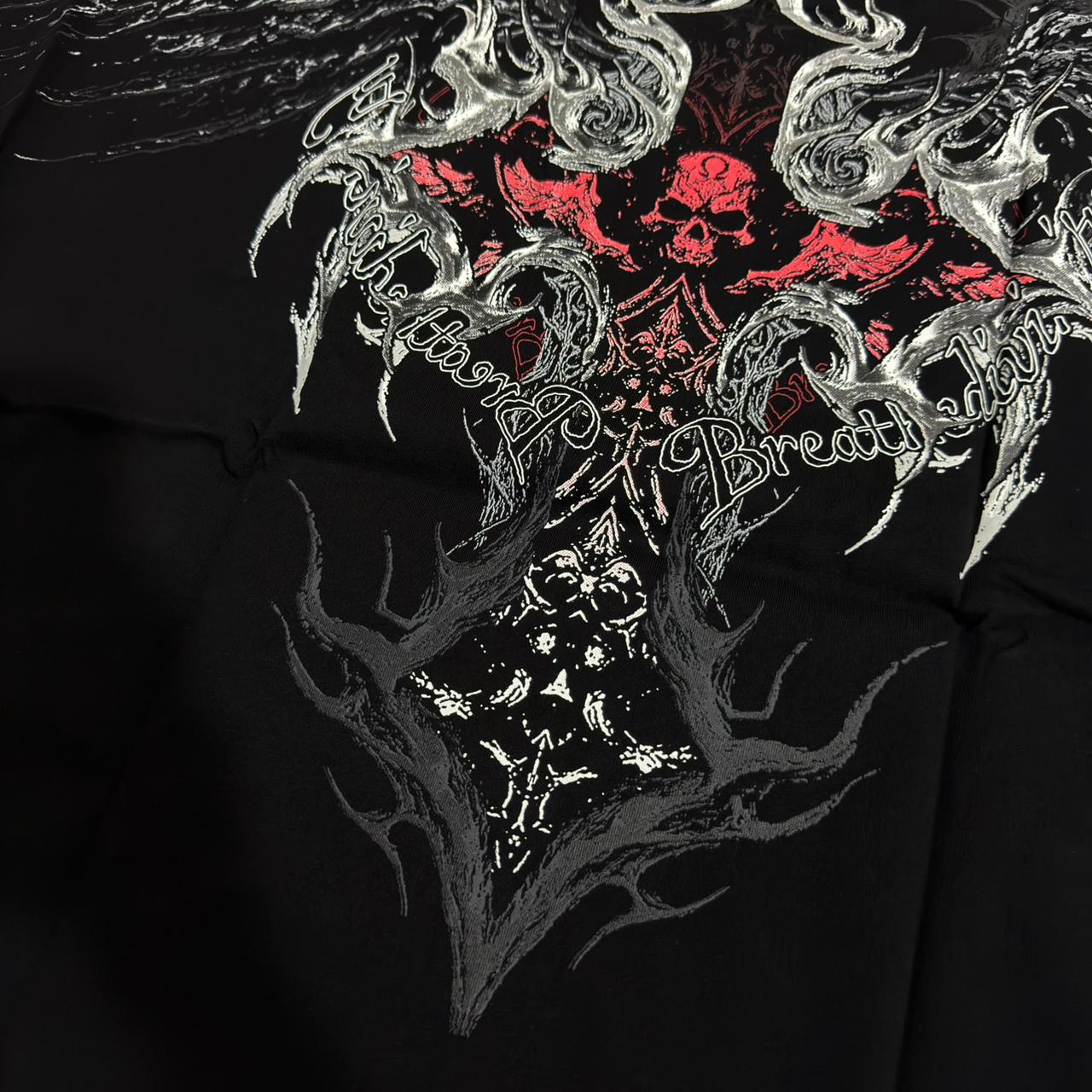 Breathe Divinity Oversized T-Shirt Sephiroth Blood Metal