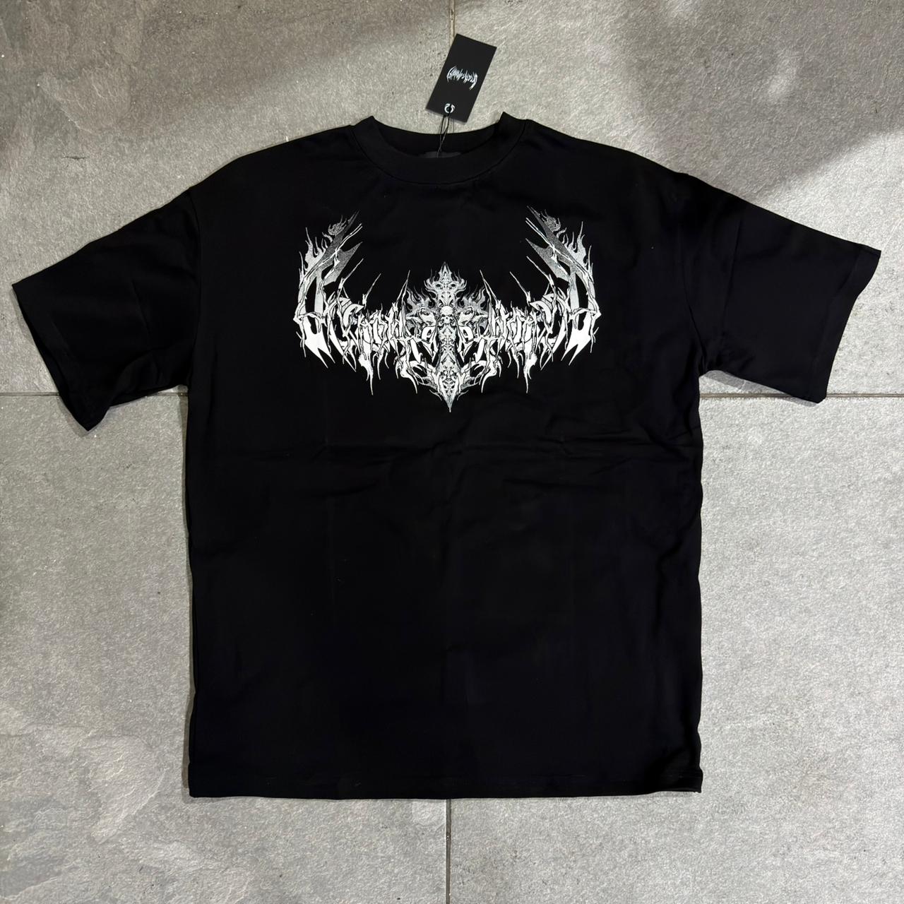 Breathe Divinity Oversized T-Shirt Sephiroth Void Black