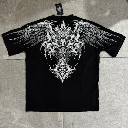 Breathe Divinity Oversized T-Shirt Sephiroth Void Black