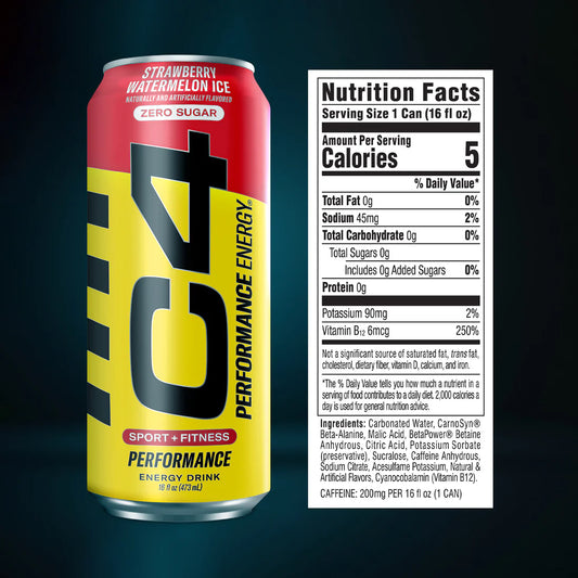 Cellucor C4 Performance Energy 473 Ml