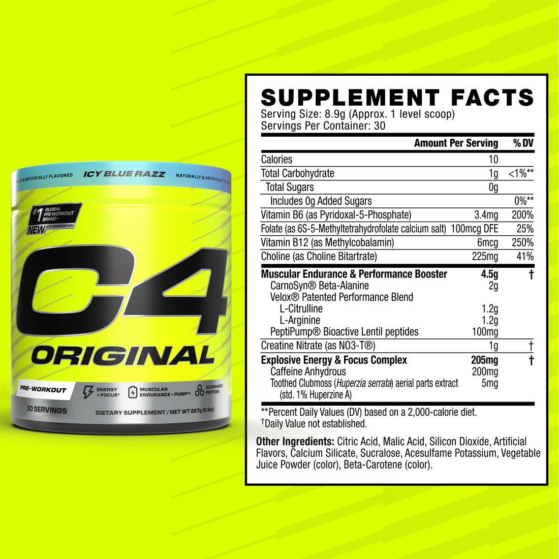 Cellucor C4 Original 30 Servicios