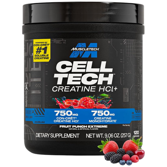 Muscletech Cell Tech Creactor 274 Gramos 120 Servicios