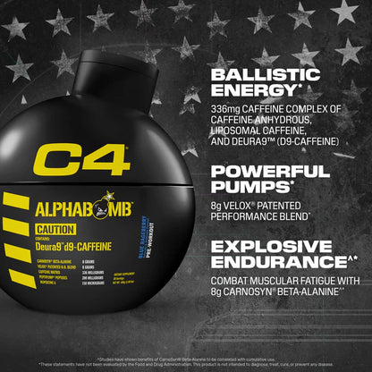 Cellucor C4 Alphabomb 20 Servicios