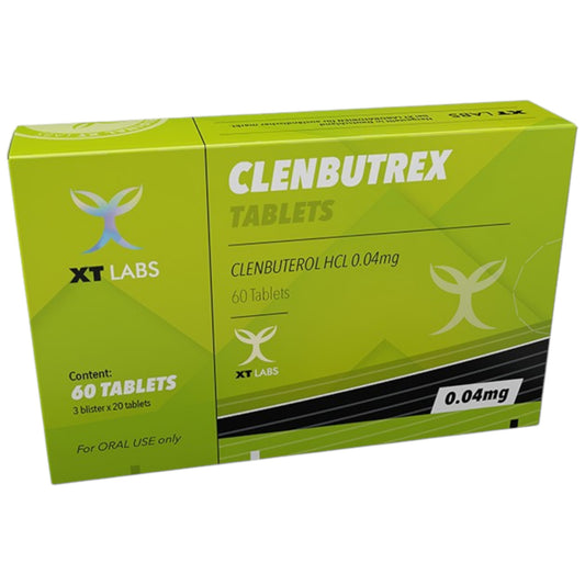 Xt Labs Clenbutrex (Clembuterol) 0.04 Mg 60 Tabletas