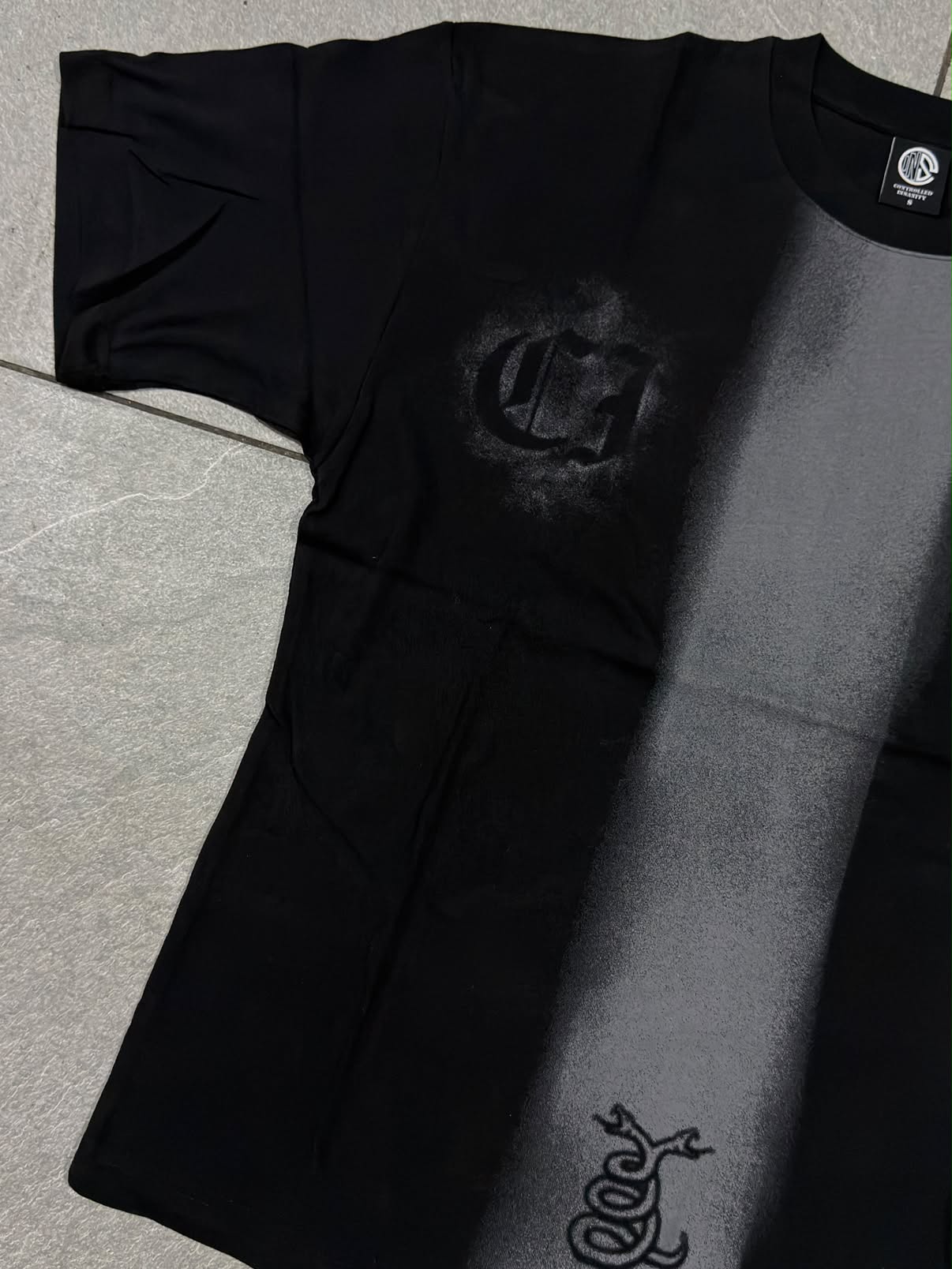 Controlled Insanity Faded Tee