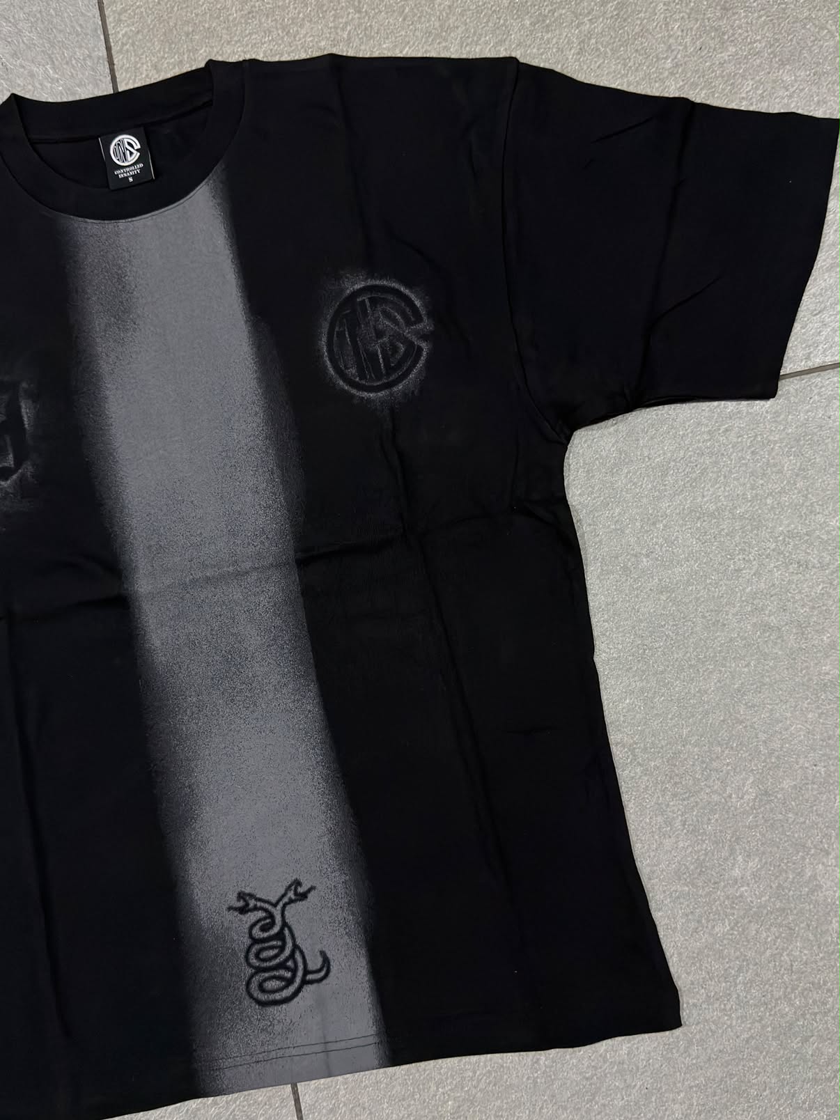 Controlled Insanity Faded Tee