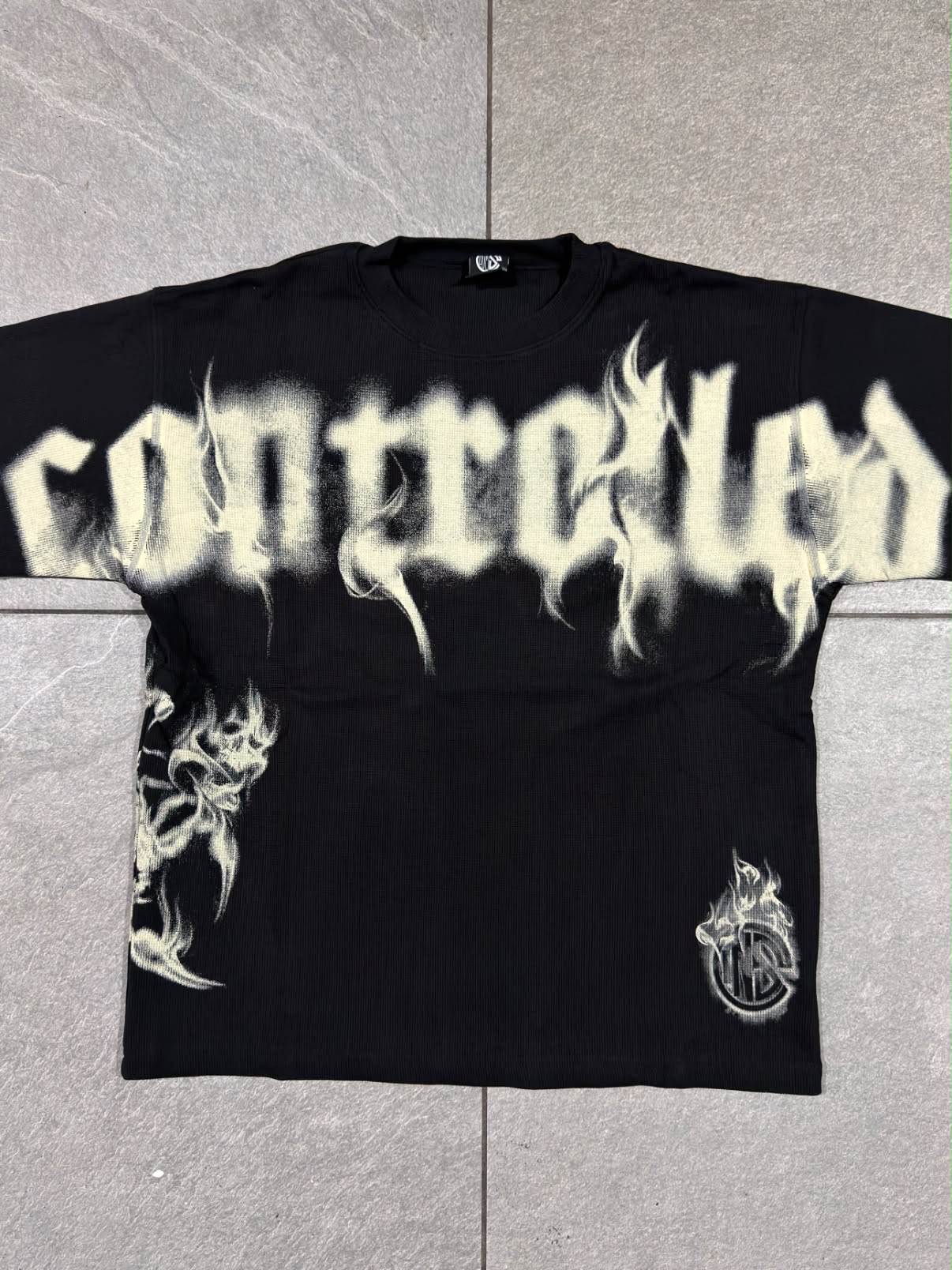 Controlled Insanity Smoke Off White Pump Cover
