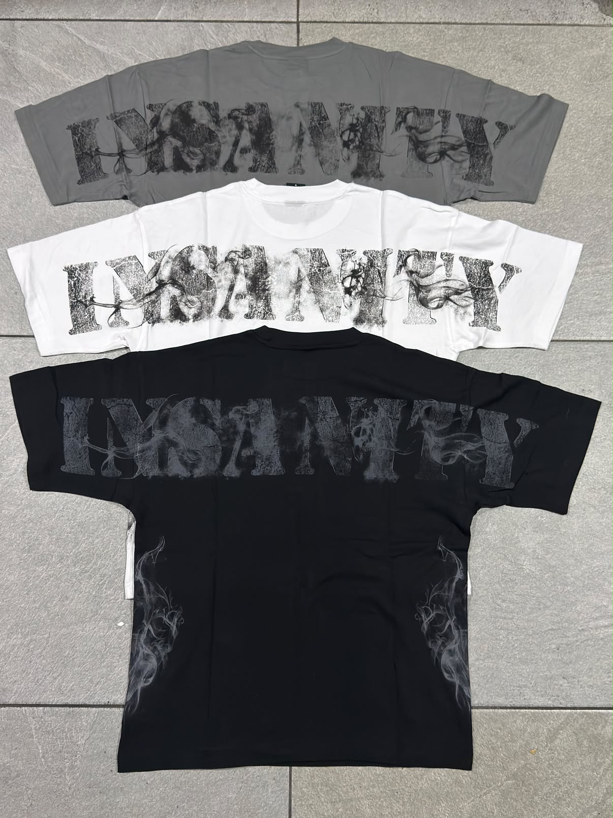 Controlled Insanity Smoke Lightweight Tee 3 Pack
