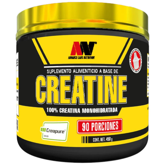Advance Nutrition Creatine Creapure 450 Gramos 90 Servicios