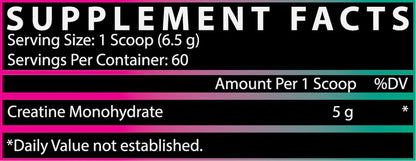 Nutrex Creatine Monohydrate 300 Gramos 60 Servicios