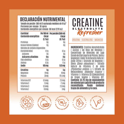 Birdman Creatine Electrolyte Refresher 300 Gramos 30 Servicios