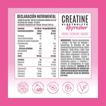 Birdman Creatine Electrolyte Refresher 300 Gramos 30 Servicios