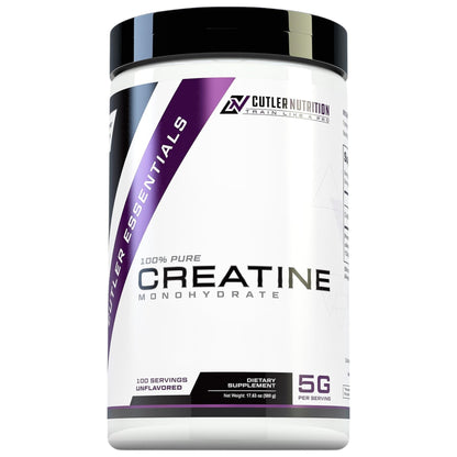 Cutler Nutrition 100% Pure Creatine 500 Gramos 100 Servicios