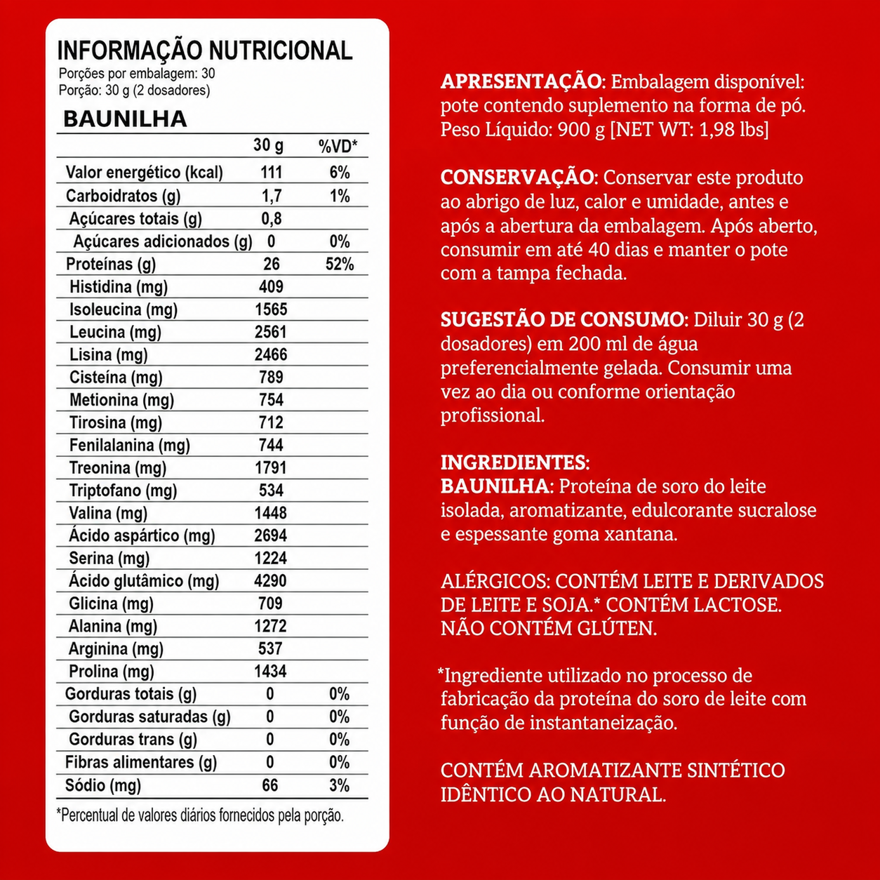 Integralmedica Iso Triple Zero 900 Gramos