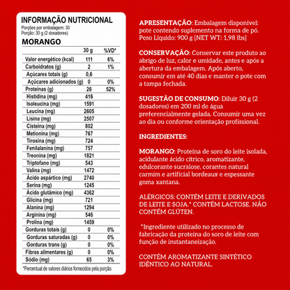 Integralmedica Iso Triple Zero 900 Gramos