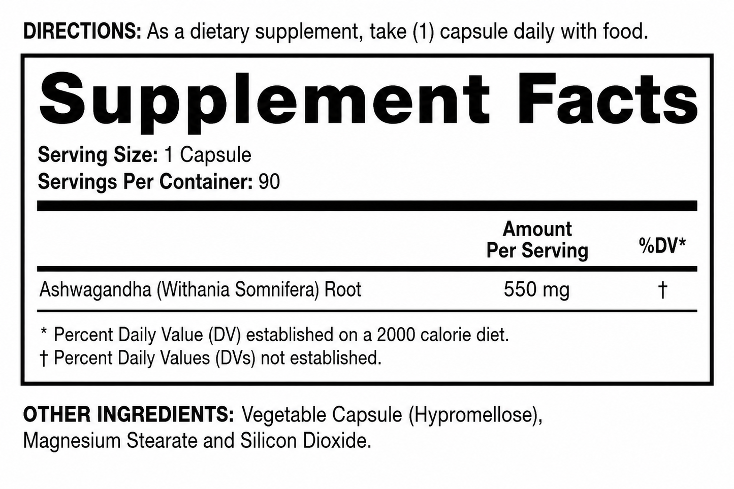 Biosport Ashwagandha 90 Capsulas
