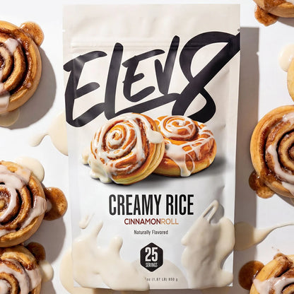 Elev8 Creamy Rice Cinnamon Roll 25 Servicios