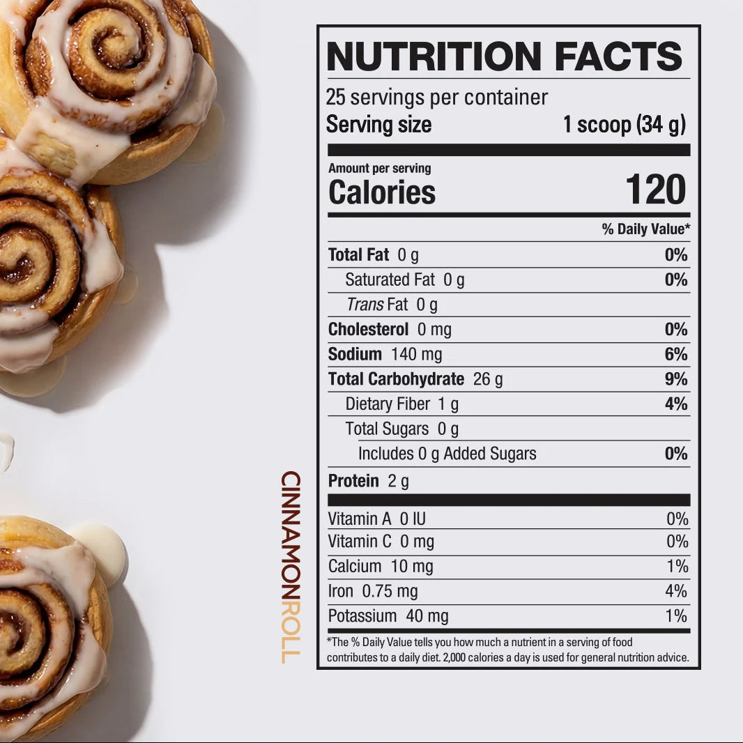 Elev8 Creamy Rice Cinnamon Roll 25 Servicios