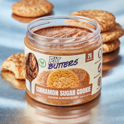 Fit Butters Cinnamon Sugar Cookie Cashew Almond Blend 14 Servicios