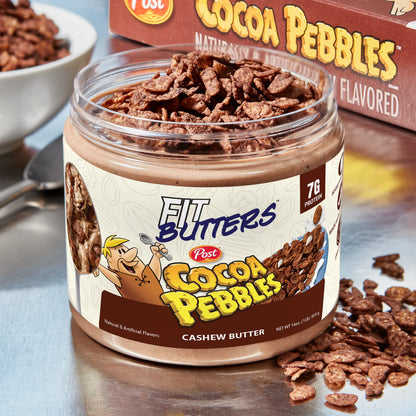 Fit Butters Cocoa Pebbles Cashew Butter 14 Servicios