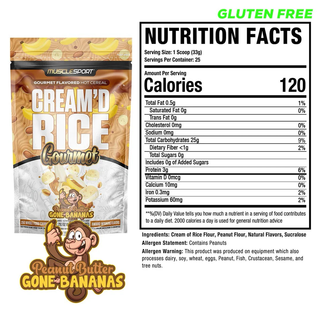 Musclesport Cream Of Rice Gourmet 25 Servicios