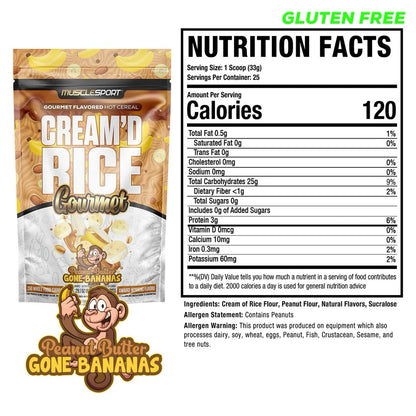 Musclesport Cream Of Rice Gourmet 25 Servicios