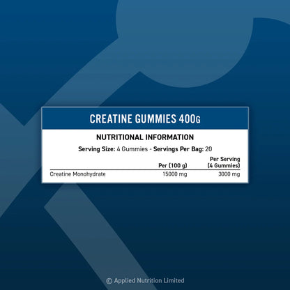Applied Nutrition Creatine Gummies 80 Gummies 20 Servicios