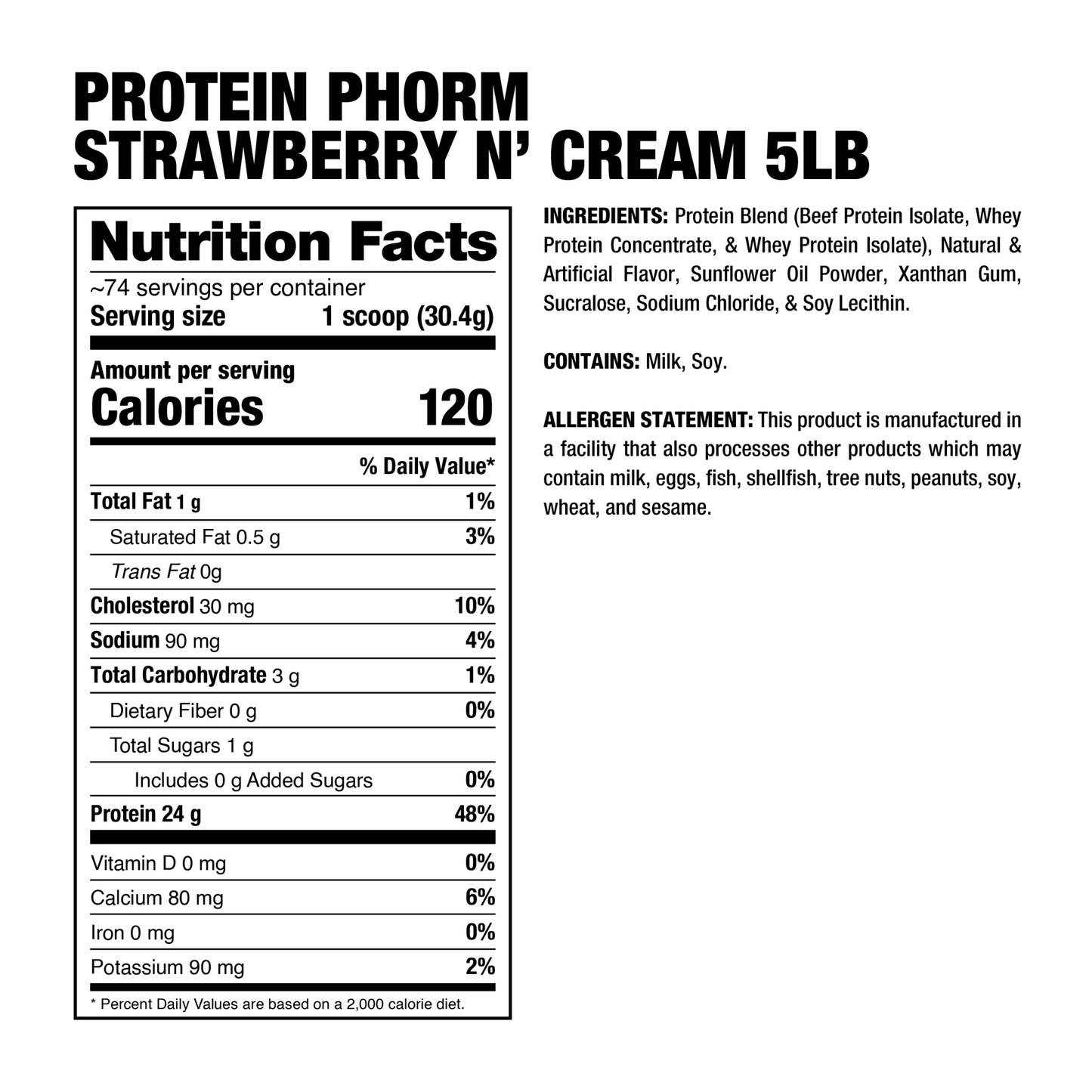 Dragon Pharma Protein Phorm 5 Lbs