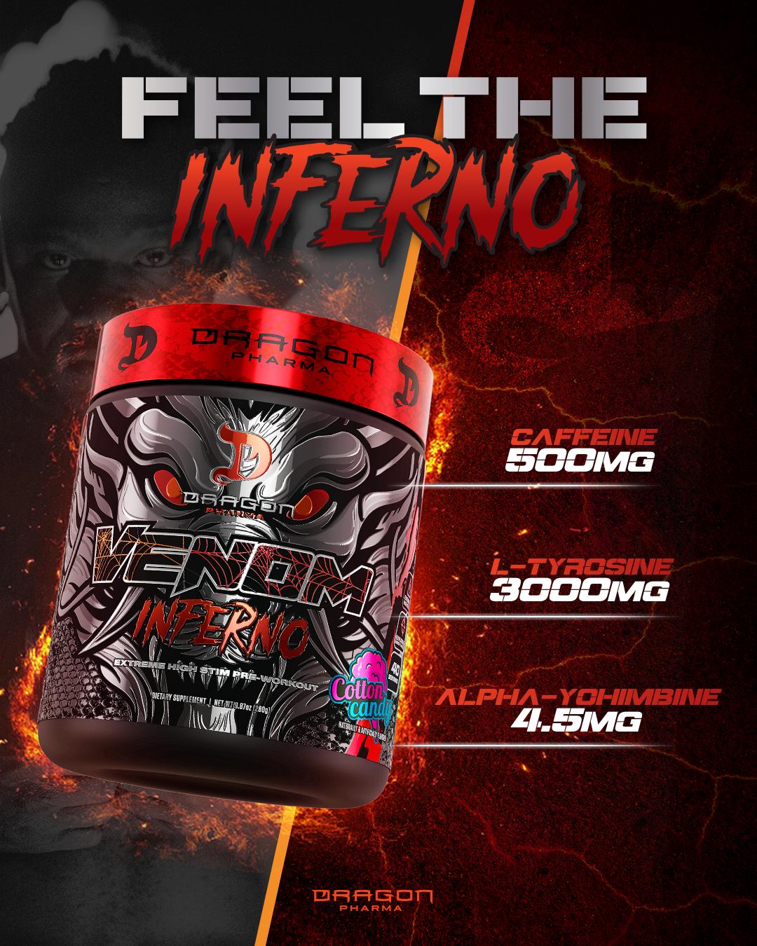 Dragon Pharma Venom Inferno 40 Servicios