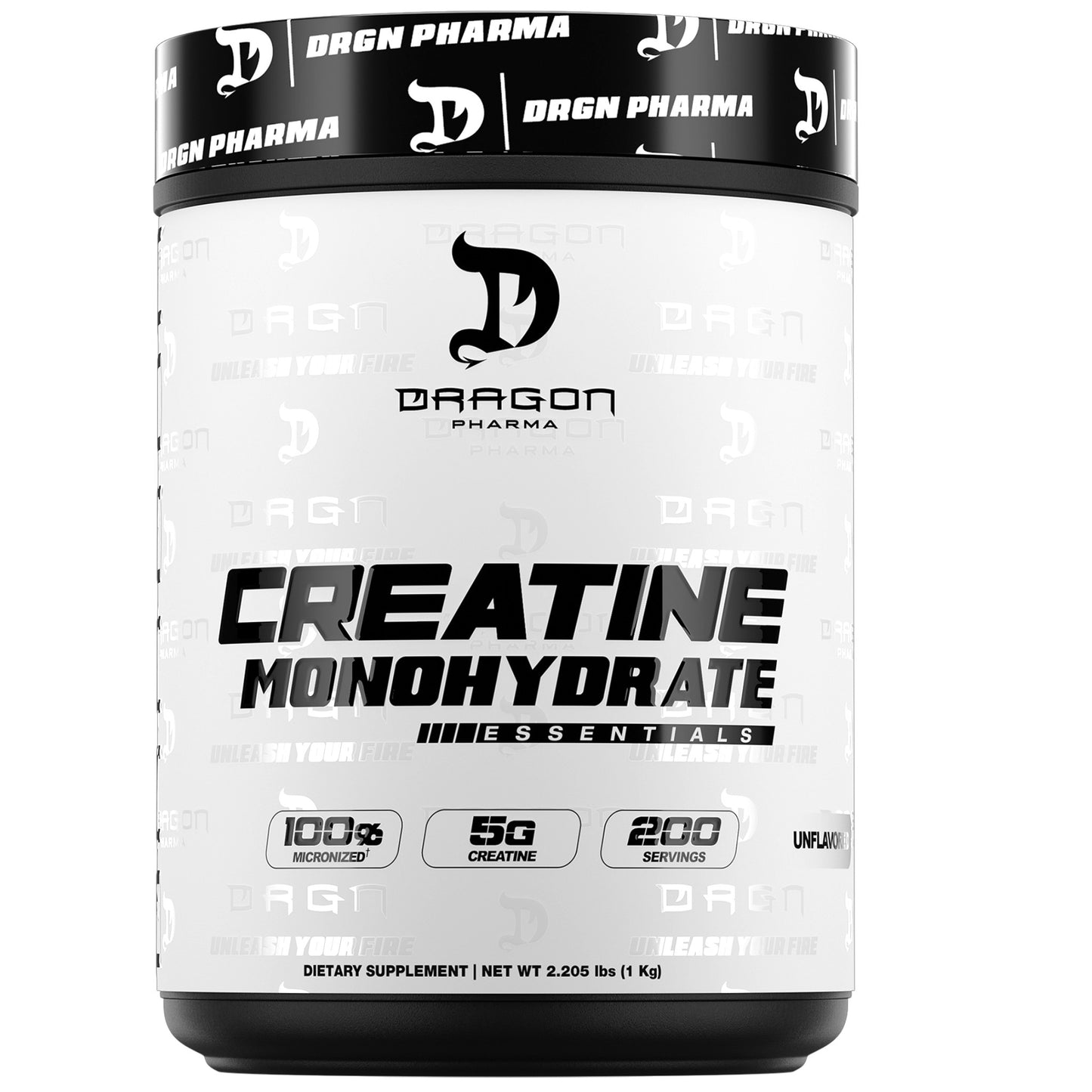 Dragon Pharma Creatine Monohydrate 1 Kg 200 Servicios