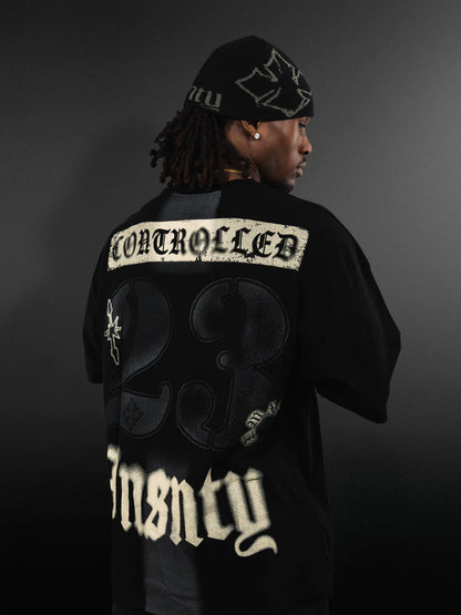 Controlled Insanity Faded Tee