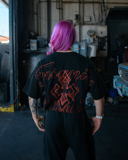 Controlled Insanity Inferno Cropped Red Pump Cover
