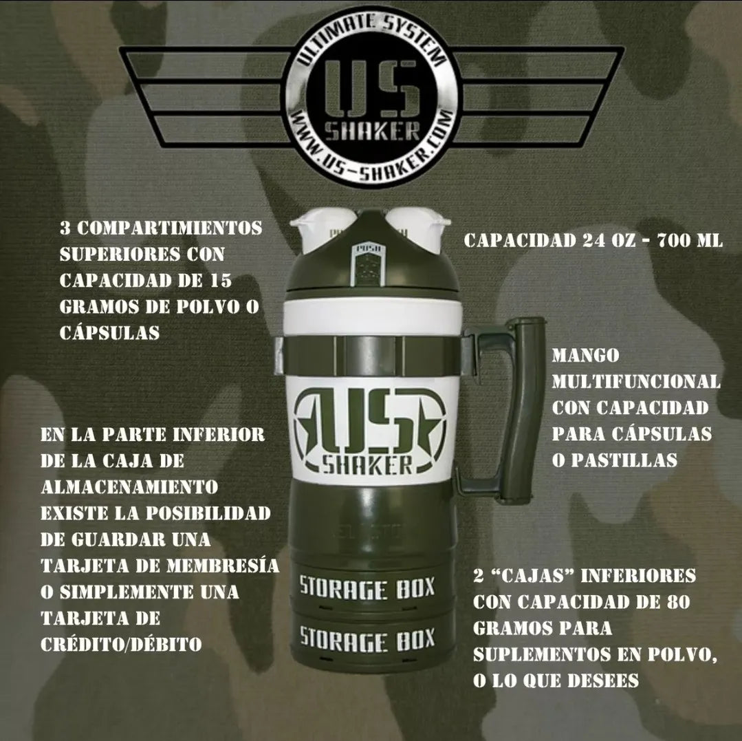Us Shaker Militar 700 Ml