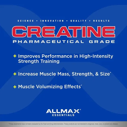 Allmax Creatine Pharmaceutical Grade 1 Kg 200 Servicios