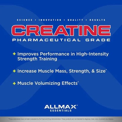 Allmax Creatine Pharmaceutical Grade 1 Kg 200 Servicios