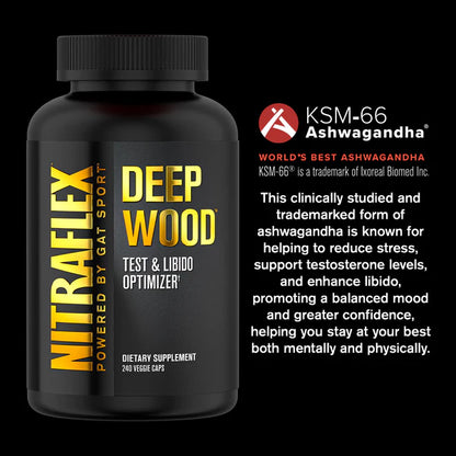 Gat Sport Nitraflex Deep Wood 240 Capsulas
