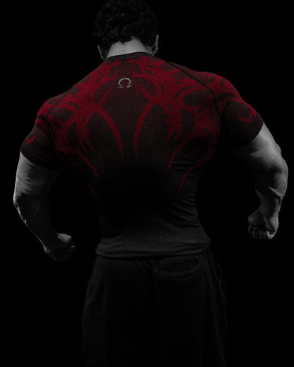 Breathedivinity Doom Tech ™ Armored Shortsleeve Compression Nightmare