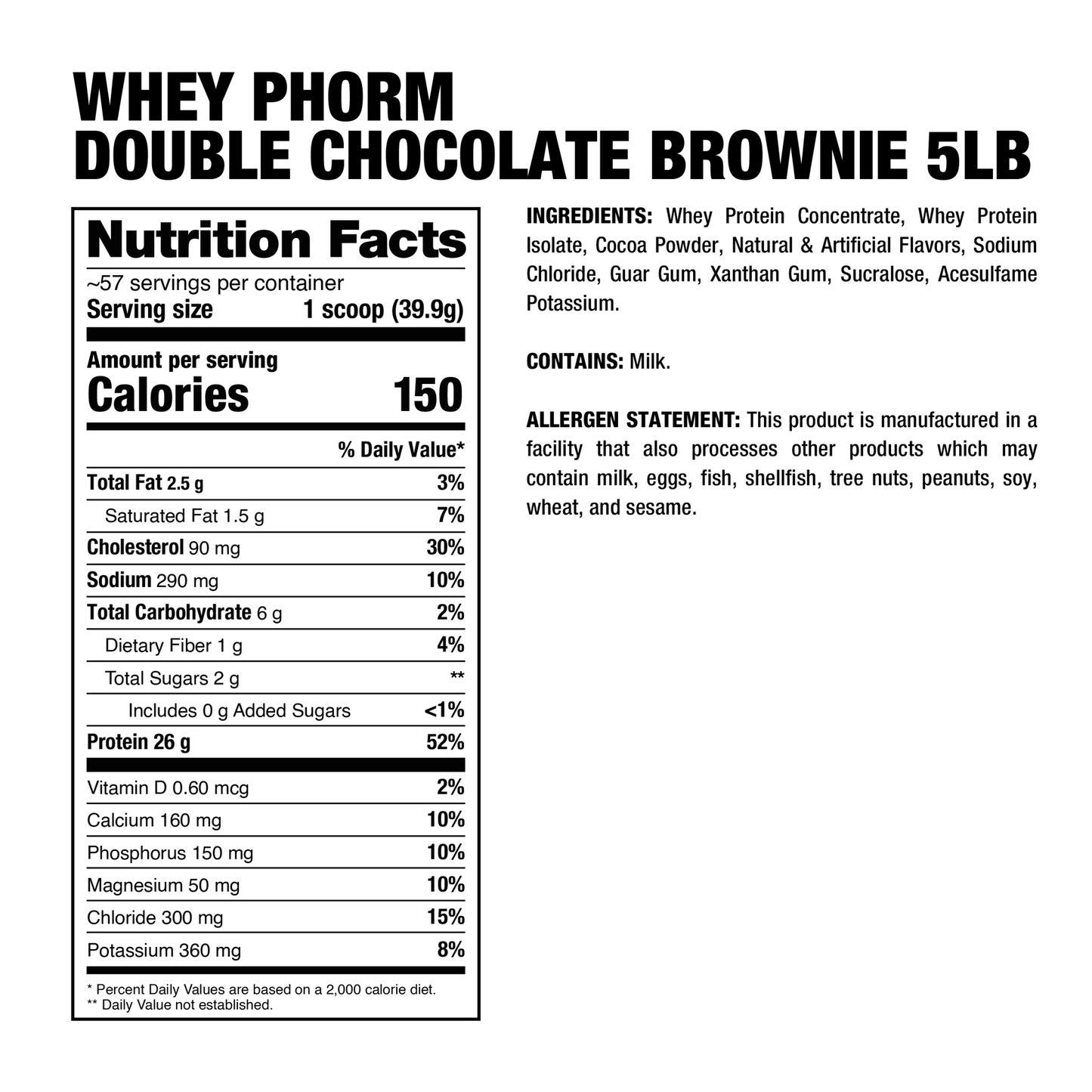 Dragon Pharma Whey Phorm 5 Lbs