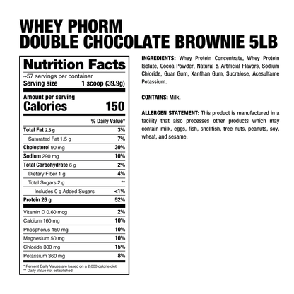Dragon Pharma Whey Phorm 5 Lbs
