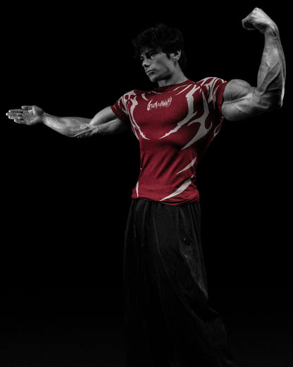 Breathedivinity Doom Tech ™ Armored Shortsleeve Compression Carnage/Clark Signature