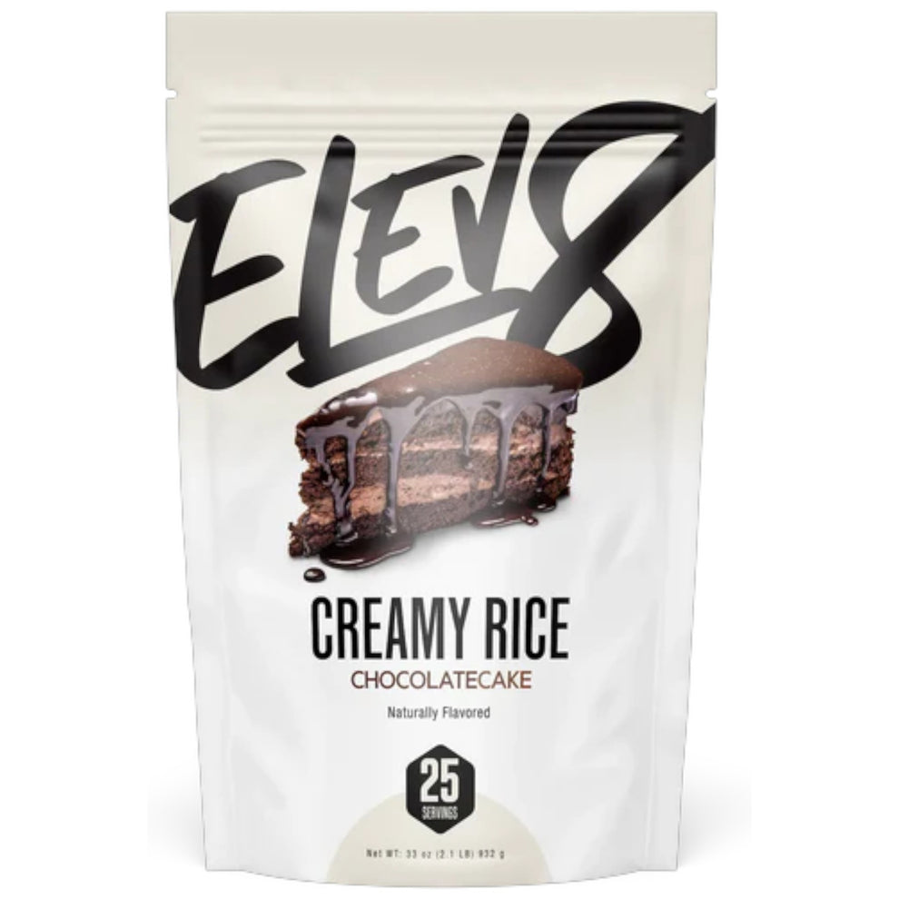 Elev8 Creamy Rice Chocolate Cake 25 Servicios – Suplementos Alex MX