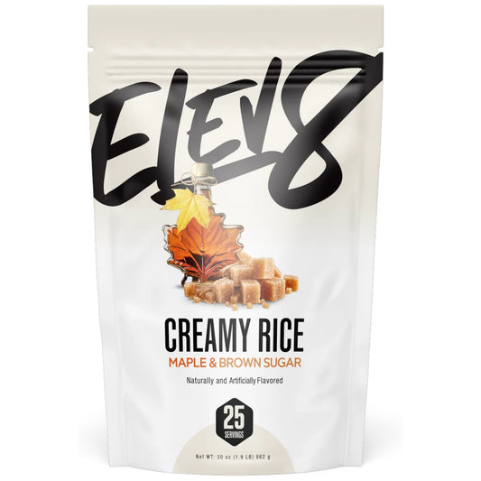 Elev8 Creamy Rice Maple & Brown Sugar 25 Servicios