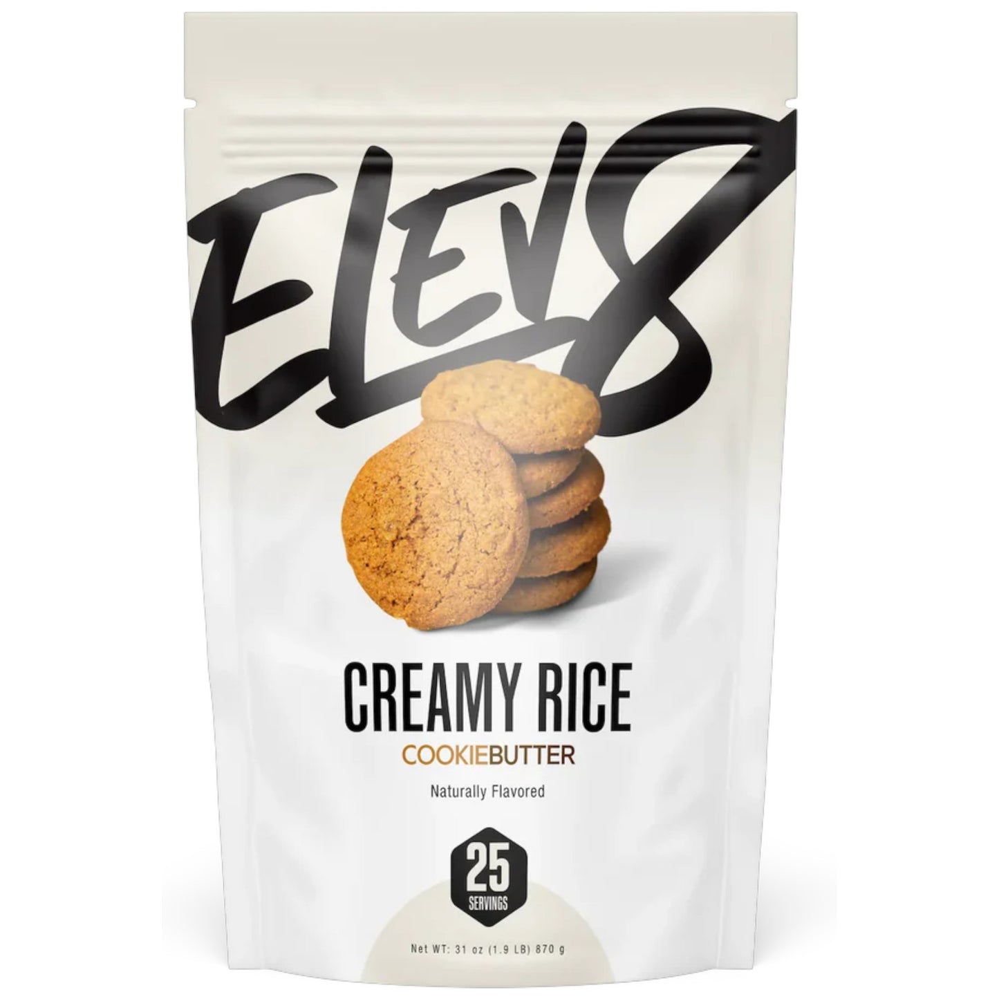 Elev8 Creamy Rice Cookie Butter 25 Servicios