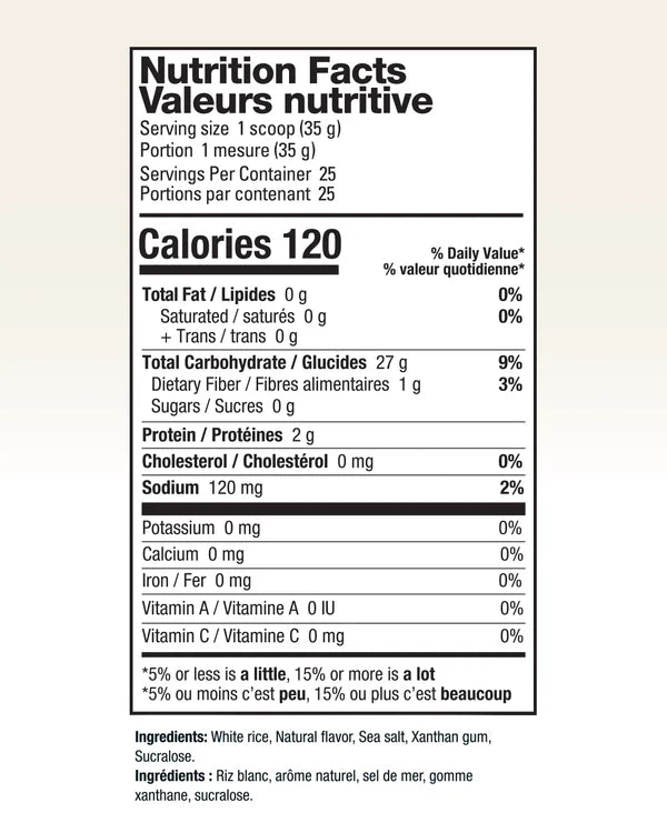 Elev8 Creamy Rice Salted Caramel 25 Servicios