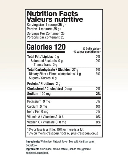 Elev8 Creamy Rice Salted Caramel 25 Servicios