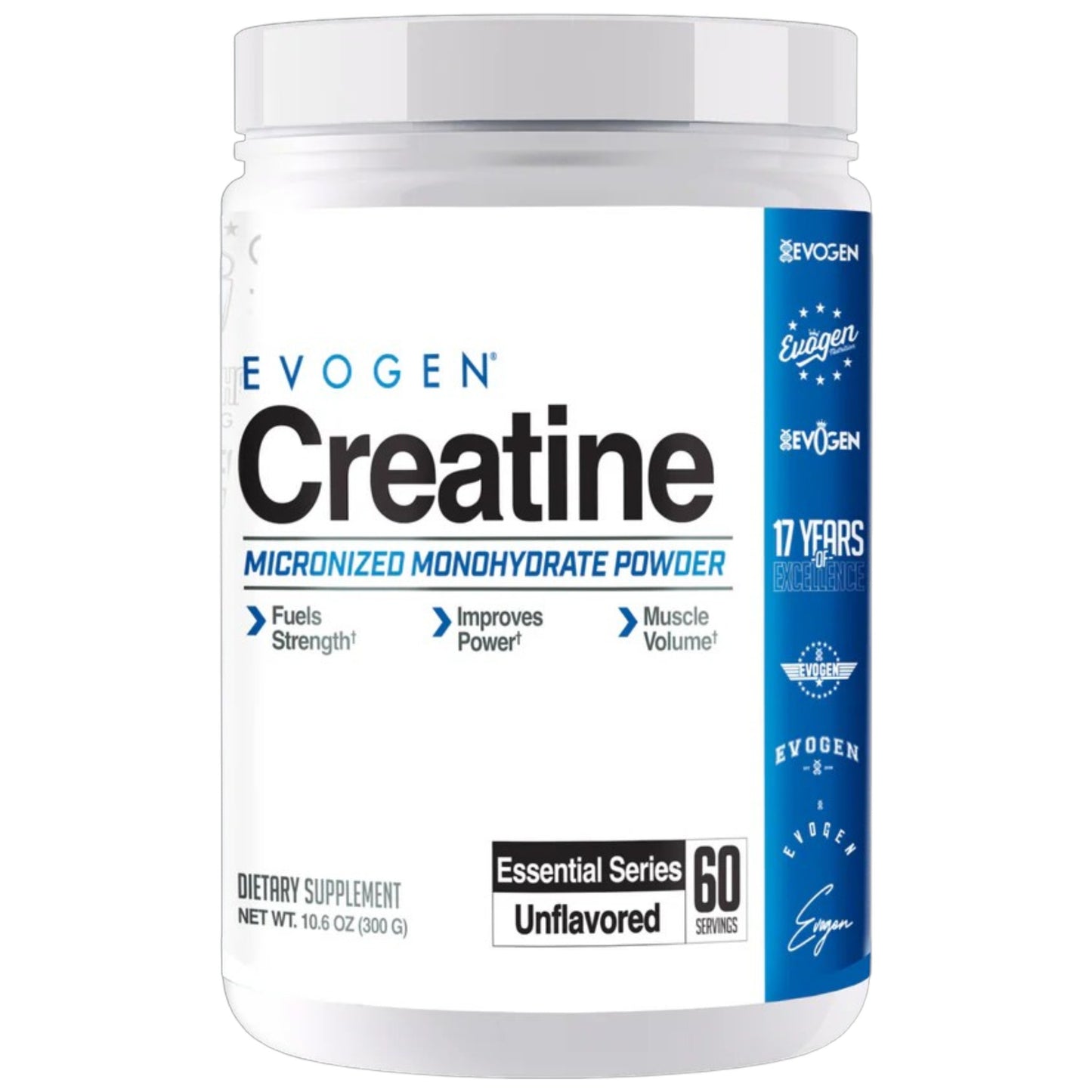 Evogen Creatine 300 Gramos 60 Servicios