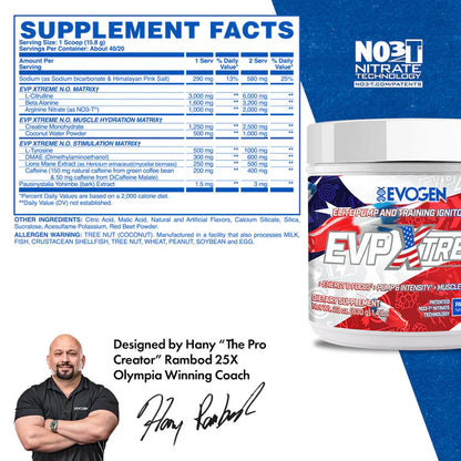 Evogen Evp Xtreme 40 Servicios