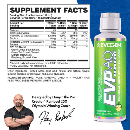 Evogen Evp-Aq Aqueous Liquid Glycerol 32 Servicios