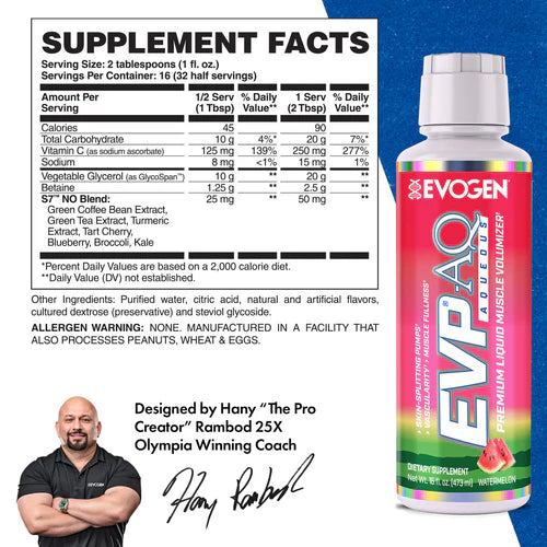Evogen Evp-Aq Aqueous Liquid Glycerol 32 Servicios