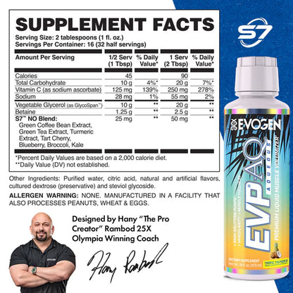 Evogen Evp-Aq Aqueous Liquid Glycerol 32 Servicios